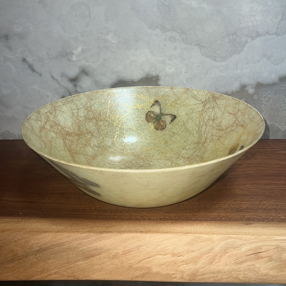 Kimball Vesta 12” Vintage Fiberglass Serving Bowl
